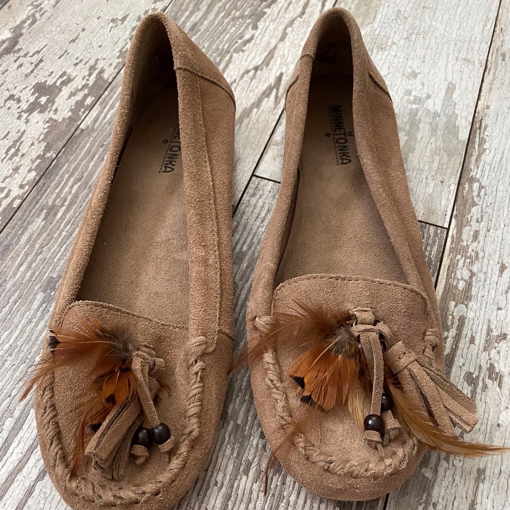 Suede & Feather Minnetonka Flats